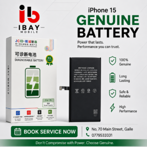 iphone 15 genuine battery
